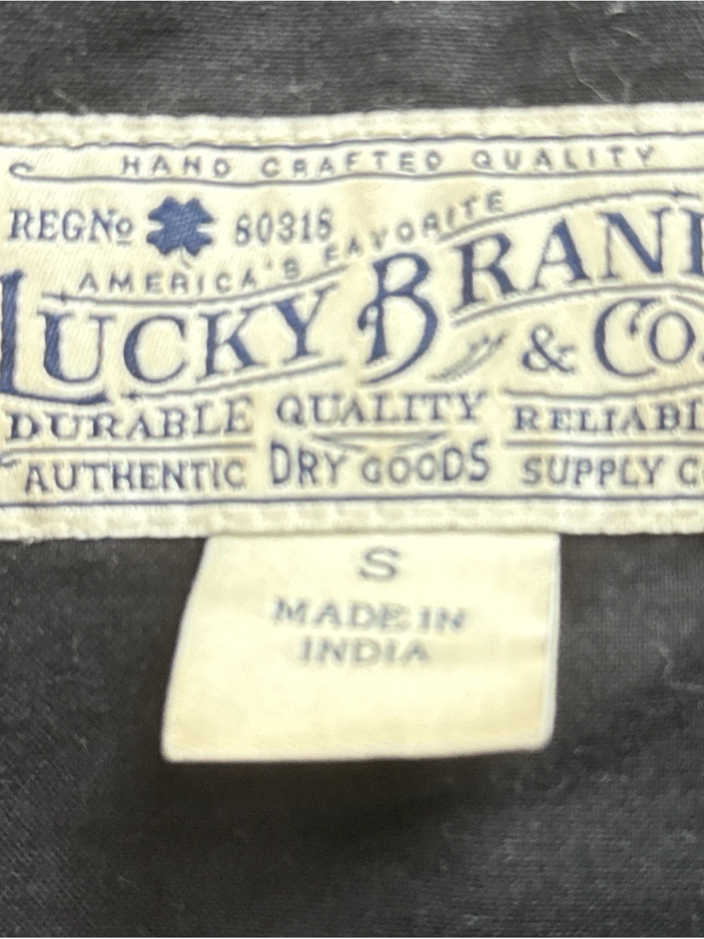 Lucky Brand Black Leather Bomber Jacket - Picture 3 of 4